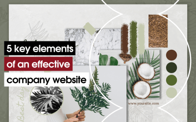 5 Key Elements to Remember When Building Your Company Website